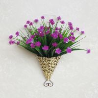 [燕子挂篮+茉莉花莲色] 仿真塑料壁挂花篮套装假花挂篮墙壁吊篮室内挂壁摆设墙面装饰花艺