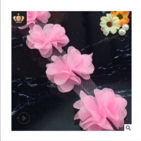 粉红色一条(长约9米) 春天商场装饰空中吊饰店铺开业布置用品婚礼花串条幼儿园教室挂饰