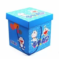 哆啦A梦礼盒中号(许愿瓶需另外买) LED灯许愿瓶创意星星瓶子玻璃夜光幸运星520生日表白毕业礼盒