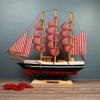 地中海(24厘米无灯款) 精美包装+礼袋 帆船漂流许愿瓶生日男女生朋友闺蜜老师走心的创意毕业小礼品