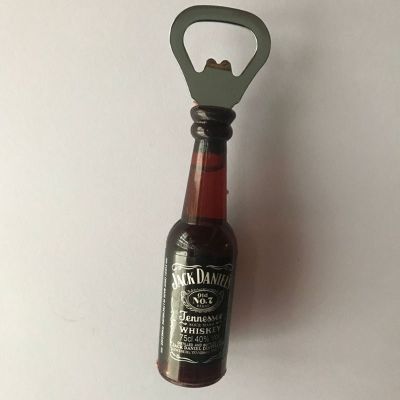 棕JACK开瓶器 一个啤酒开瓶器冰箱贴酒瓶冰箱创意酒起子瓶启子磁贴装饰抖音