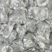 银色花瓣 一斤装[约7000片] 婚床布置装饰假花瓣仿真玫瑰花瓣婚礼手撒花表白求婚结婚庆用品