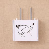 小号-兔斯基 无线路由器收纳盒壁挂WiFi置物架猫装饰免打孔遮挡箱机顶盒架子