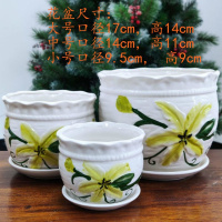 款式007 批发特价客厅绿萝君子兰花盆陶瓷创意简约阳台多肉盆景清仓