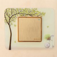 苹果树下的约定5个装 8.6cm*9.0cm [5个装]开关保护套新款开关贴ins少女心卧室插座套灯开关装饰