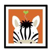 B001 20*20带内框 儿童diy数字油画动漫卡通手绘油彩画学校幼儿园装饰油画