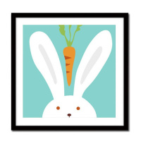 B011 20*20带内框 儿童diy数字油画动漫卡通手绘油彩画学校幼儿园装饰油画