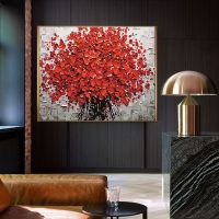 红花火火 50*65金色L型外框 diy数字油画客厅风景动物花卉动漫人物填色手绘油彩画装饰画