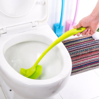 双面加厚长柄去死角马桶刷厕所刷子卫生间清洁刷缝隙刷家用套装 马桶刷1个