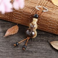 牦牛角葫芦钥匙扣挂件男女创意汽车钥匙链环串十二生肖转运饰品 生肖狗[牦牛角葫芦]