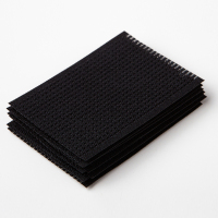 [加长款]粘头发发帖刘海贴碎发贴魔术贴魔法贴前发帖 黑色(小尺寸6*7) 4片装(小尺寸6*7)