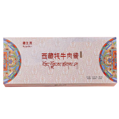 西藏特产 察雅县西藏牦牛肉酱礼盒装 180g*3瓶