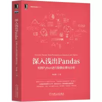 音像深入浅出Pandas:利用Python进行数据处理与分析李庆辉 著