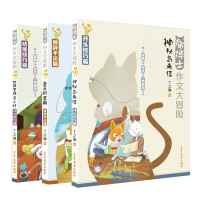 音像猫博士作文大冒险3册套装(共3册)丁之琳