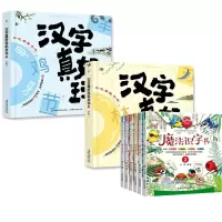 音像汉字真好玩上下+魔法识字书(共8册)作者:严欢