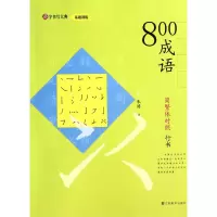 音像800成语(简繁体对照行书)/汉字书写大典朱涛|主编:韩建三