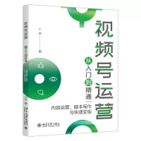 音像视频号运营从入门到精通:内容运营、脚本写作与快速变现小野