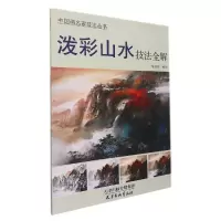 音像泼彩山水技法全解/中画名技法丛书李长田