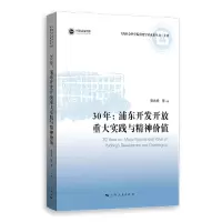 音像30年:浦东开发开放重大实践与精神价值张兆安 等