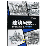 音像建筑风景钢笔画技法与实例详解(设计课)王林