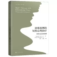 音像困难案例的短程心理治疗(改变无法改变的)(精)理查德·菲什