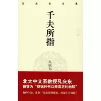 音像孔庆东文集:千夫所指(精装版)孙庆东