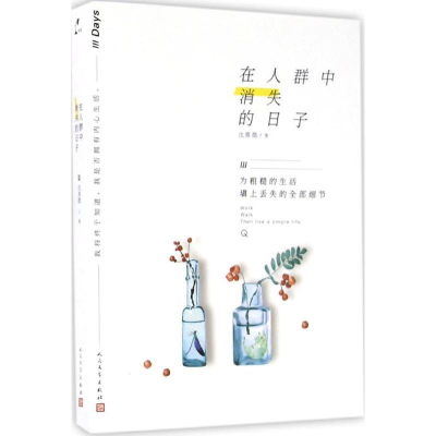 音像在人群中消失的日子沈熹微 著