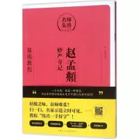 音像赵孟頫《妙严寺记》基础教程朱涛 编著