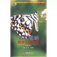音像常见蝴蝶野外识别手册黄灏,张巍巍 主编