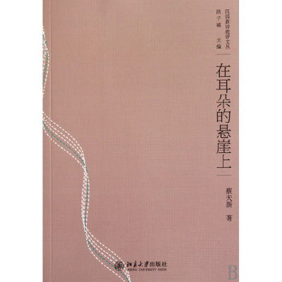 音像在耳朵的悬崖上/汉园新诗批评文丛蔡天新|主编:洪子诚