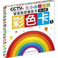 音像小小智慧树 宝宝视觉激发卡 彩色卡 1介于童书