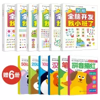 音像学前全脑开发全6册(赠6册练习册版)露霖编