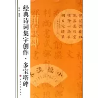 音像多宝塔碑/经典诗词集字创作程峰