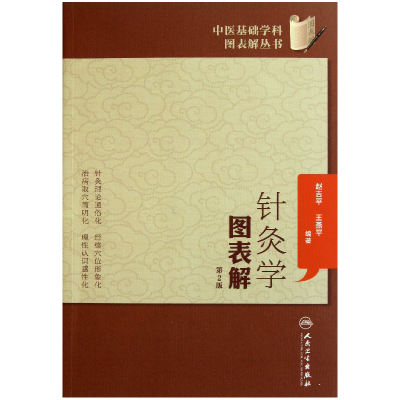 音像针灸学图表解(第2版)/中医基础学科图表解丛书赵吉平//王燕平