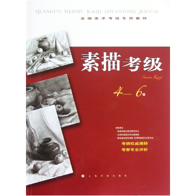 音像素描考级(4-6级全国美术考级专用教材)孙//陈虹