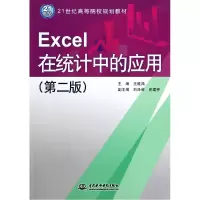 音像Excel在统计中的应用(第2版21世纪高等院校规划教材)王维鸿