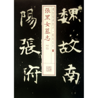 音像张黑女墓志(1)/书法经典放大铭刻系列上海书画出版社