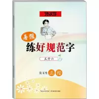 音像暑练好规范字 五升六吴玉生