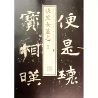 音像张黑女墓志(2)/书法经典放大铭刻系列上海书画出版社