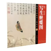 音像历代名画临摹大图范本34写生蛱蝶图·赵昌江西美术