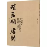 音像中国历代书法名家作品集字 赵孟頫·唐诗江锦世