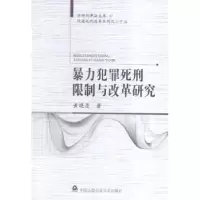 音像暴力犯罪死刑限制与改革研究黄晓亮著