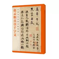 音像中国历代名碑名帖精选·赵孟頫真草千字文江西美术出版社