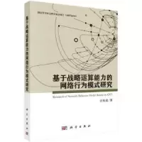 音像基于战略运算能力的网络行为模式研究汪传雷著