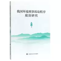 音像我国环境刑事诉讼程序规则研究李华