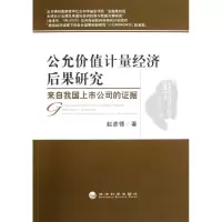 音像公允价值计量经济后果研究赵彦锋