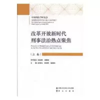 音像改革开放新时代刑事法治热点聚焦赵秉志,陈泽宪,陈忠林主编