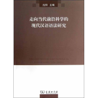 音像走向当代前沿科学的现代汉语语法研究沈阳 编