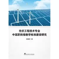 音像光伏工程技术专业中高职衔接教学标准建设研究段春艳著