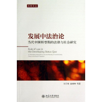 音像发展中治当代中国转型期的法律与社会研究付子堂 等